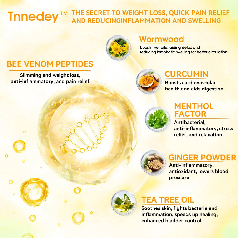 Bee Venom Lymphatic Drainage & Slimming Foot Patches ๐ฟ๐ฃ