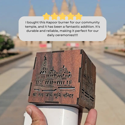 3 IN 1 Ayodhya Ram Mandir Electric Kapoor Burner & Night lamp