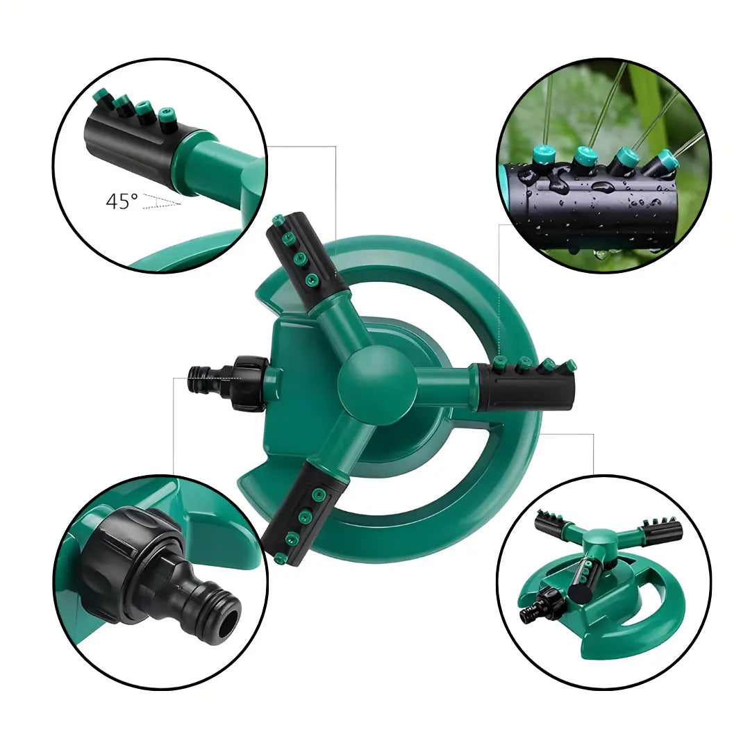 360° Rotating Adjustable Water Sprinkler