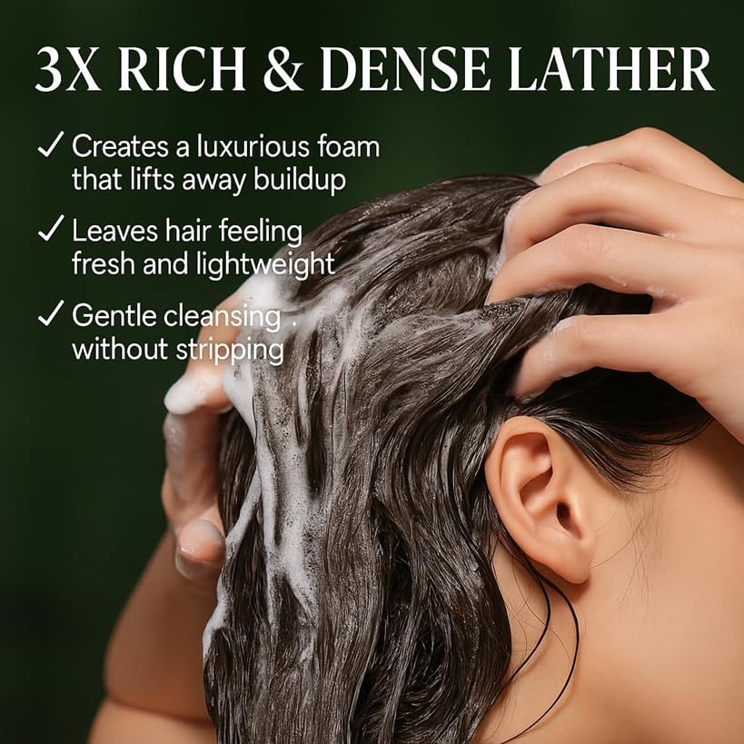 Japanese Natural Herbal Shampoo Soap Bar 🌿✨ (Oil Control, Dandruff Removal)