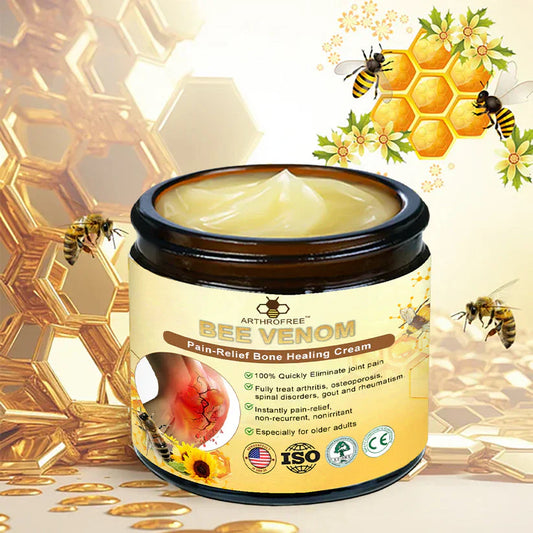 + BeeFlex™ - Bee-Venom Pain-Relief Bone Healing Cream 🐝✨(Buy 1 Get 1 Free🔥🔥)