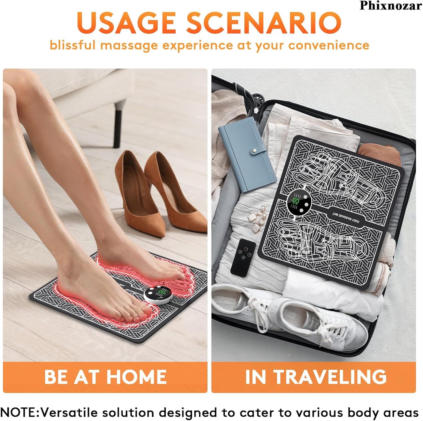+ EMS Foot Massager For Instant Pain Relief | Muscle Relaxation