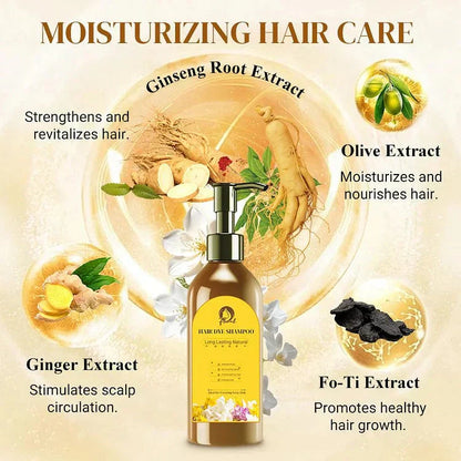 Japanese Long Lasting Natural Hair Dye Shampoo 🔥 Buy 1 Get 1 Free